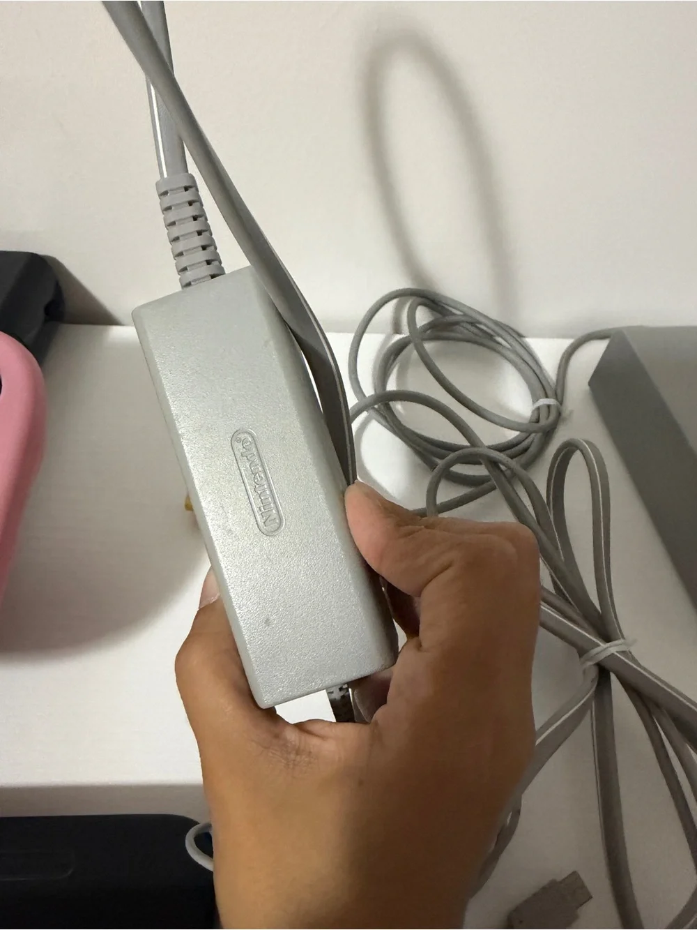Nintendo Wii U Pink GamePad with Accessories